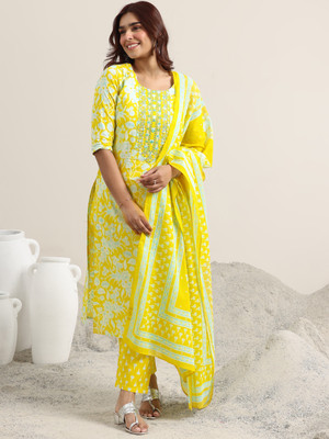 LIBAS Women Kurta Pant Dupatta Set