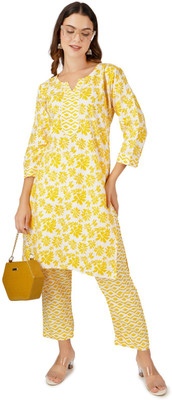 OZCAN Women Kurta Pant Set