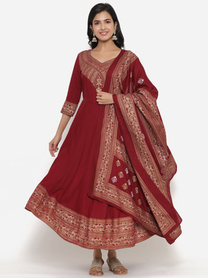 Baba Kurti Women Kurta Dupatta Set
