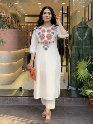 ShreeBalaji Women Kurti Pant Set