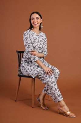 Floro Women Kurti Pant Set