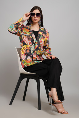 dezy Women Ethnic Top Pant Ethnic Jacket Set