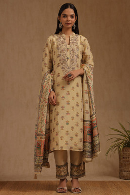 soch Women Kurta Pant Attached Dupatta Set