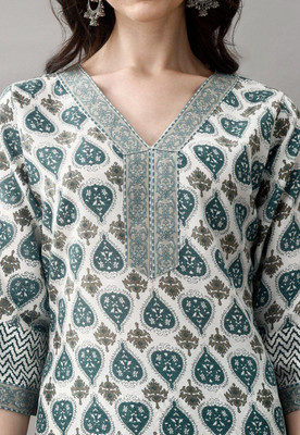 HOLY STAR WORLD Women Kurti Pant Dupatta Set