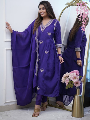 NAVLIK Women Kurta Pant Dupatta Set