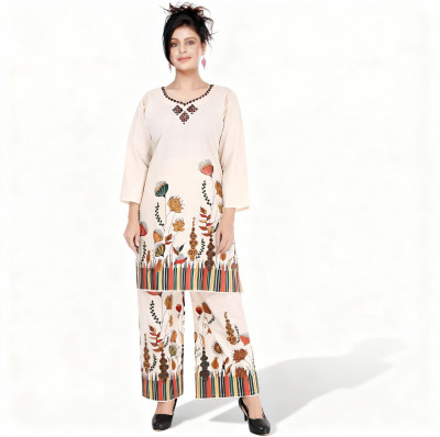 Gunatit Ventures Women Kurta Palazzo Set