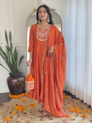 Yogik Creation Women Kurta Pant Dupatta Set