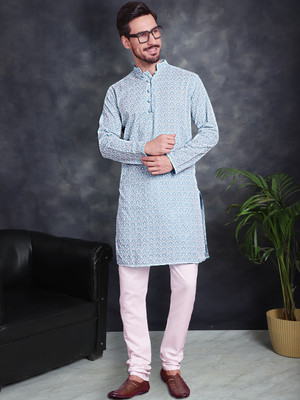 Jompers Men Kurta Pyjama Set
