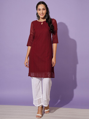 luzumbez Women Kurta Palazzo Set