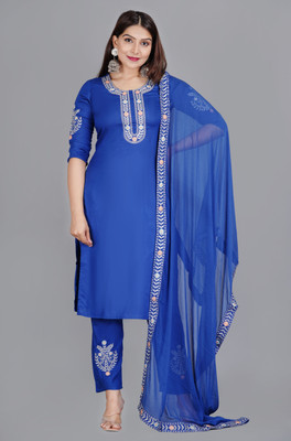 Rupa Fashion Clothes Women Kurta Pant Dupatta Set