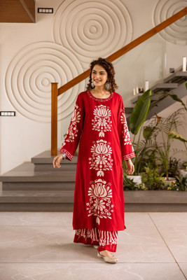 Nehamta Women Kurta Palazzo Set