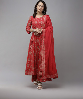 Ishin Women Kurta Palazzo Set