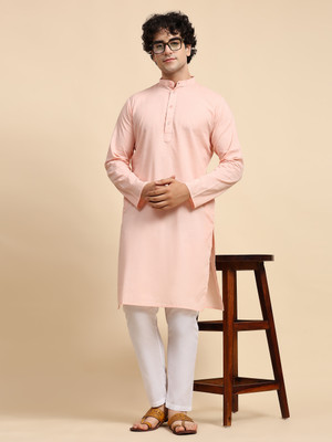 SKAVIJ Men Kurta Pyjama Set