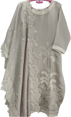 tailor bird Women Kurta Palazzo Dupatta Set