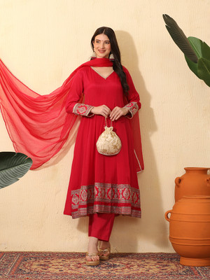 Sangria Women Kurta Pant Set