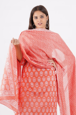 KWATCHI Women Kurti Pant Dupatta Set