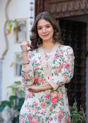 RJ ENTERPRISE Women Kurti Pant Set