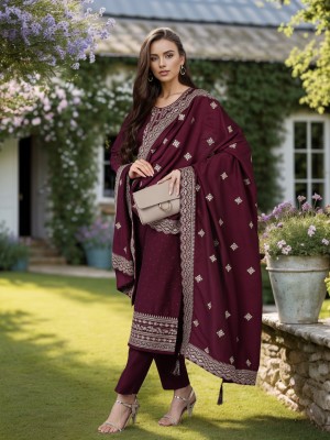 AHIKA Women Kurta Pant Dupatta Set