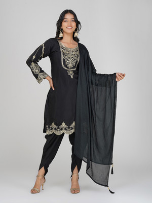 Classikaari Women Kurti Pant Dupatta Set