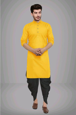 TRUST OUS Men Kurta Dhoti Set