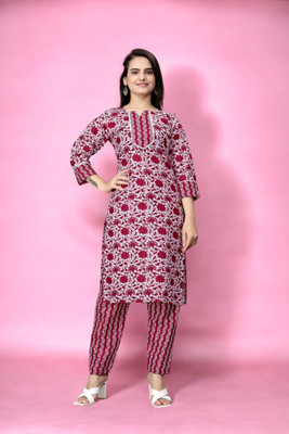 Jiyan Creations Women Kurta Pyjama Set