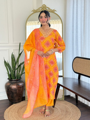 arma fab Embroidered Kurta, Trouser/Pant & Dupatta Set