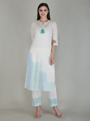 KAMAL SILK PRINT Women Kurta Pant Set