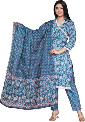 BNDKURTIES Women Kurta Palazzo Dupatta Set