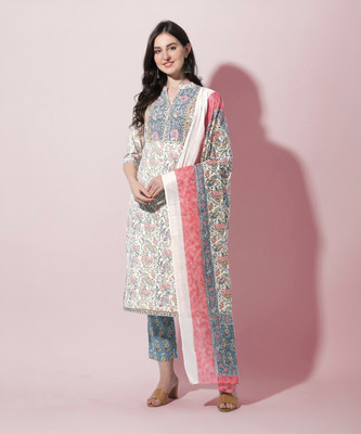 MIRCHI FASHION Women Kurta Pant Dupatta Set
