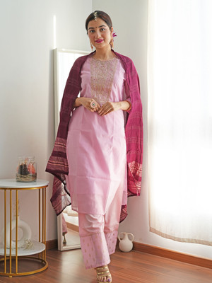 Youthnic Women Kurta Palazzo Dupatta Set