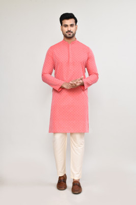 POLY2FAB Men Kurta Pyjama Set