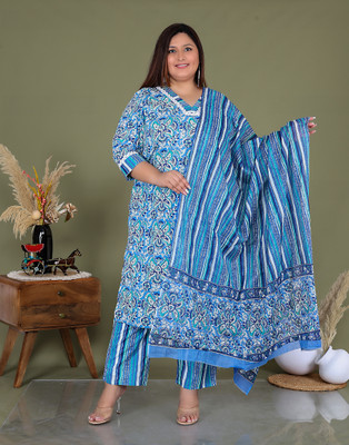 Avnii Women Kurta Pant Dupatta Set