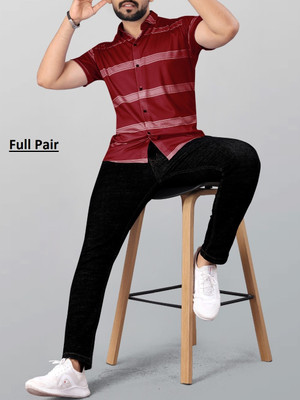 COMBRAIDED Men Shirt Pant Set