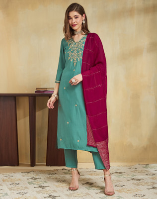 Tasrika Women Kurta Pant Dupatta Set