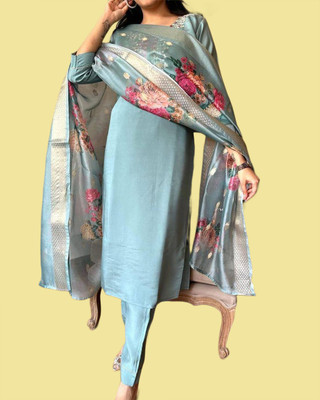 RUDKI ENTERPRISE Women Kurta Pant Dupatta Set