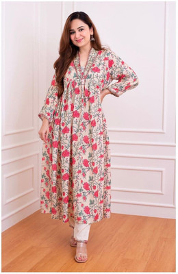 SHFAR FASHION Women Kurta Pant Set