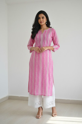 Sylora Women Kurta Palazzo Set