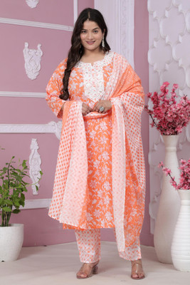 Highlight fashion export Women Kurta Pant Dupatta Set