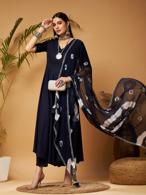 Shae by SASSAFRAS Women Kurta Pant Dupatta Set