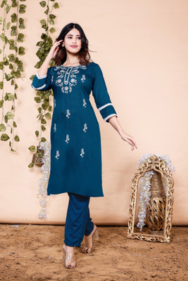 RANAK CREATION Women Kurta Pant Set