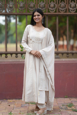 MOKOSH Women Kurta Pant Dupatta Set