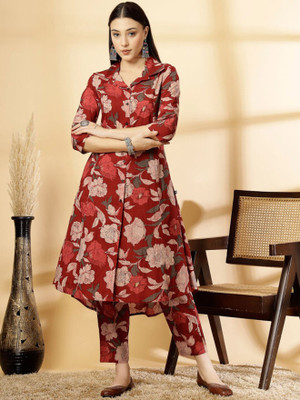 BERWAL Women Kurta Pant Dupatta Set