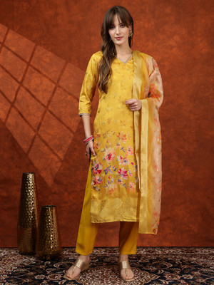 berrylicious Women Kurta Pant Dupatta Set