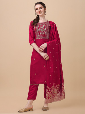 berrylicious Women Kurta Pant Dupatta Set