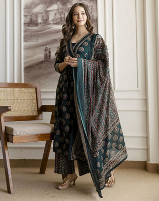 Skylee Women Kurta Palazzo Dupatta Set