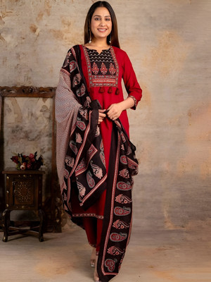 sa2 Women Kurta Pant Dupatta Set