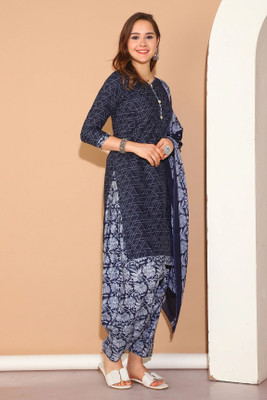 Wonder Weave Women Kurta Patiala Dupatta Set