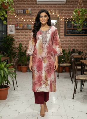 ZAYRAHETHNIK Women Kurti Pant Set