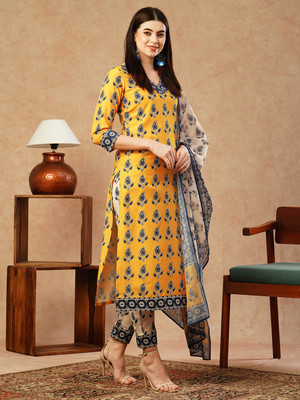 Tasrika Women Kurta Pant Dupatta Set