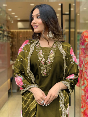 Bansi Enterprise Women Kurta Pant Dupatta Set